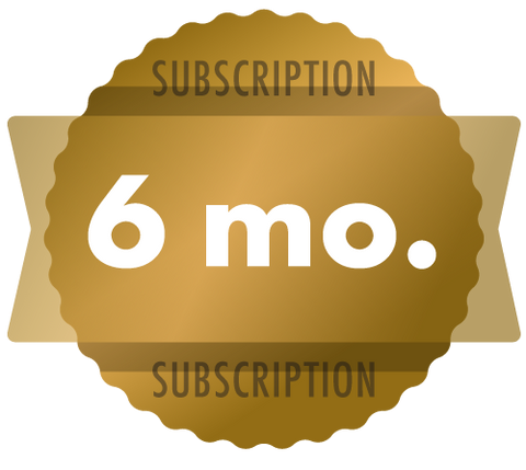 6-Month Subscription - Discounted (auto-renews every 6 months)